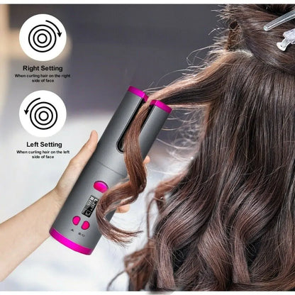 Cordless Automatic Hair Curler